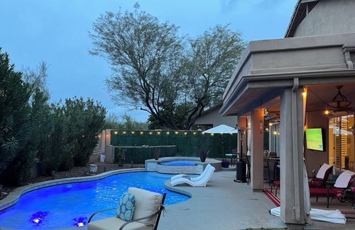Tatum Ridge Casa | Perfectly Located North Phoenix Home for Waste Management Open and Super Bowl