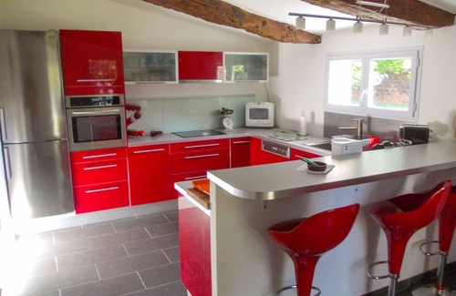 Montpon-Menesterol Casa | Perigourdine stone con piscina privada, WIFI, entre Bergerac y St Emilion