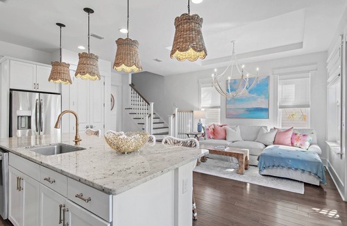 Santa Rosa Beach Casa | Periwinkle Shores Designer-Owned Coastal Retreat with Golf Cart, Bikes & Serene Pond Views