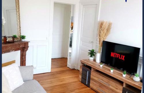 La Garenne-Colombes Apartamento | Perle Haussmannienne 1900 - Cosy - Centre ville