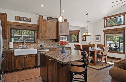 Kings Beach Casa | Pet Friendly Cabin, Large Fenced Yard, 3 Patios, Fireplace, Steps to Kings Beach
