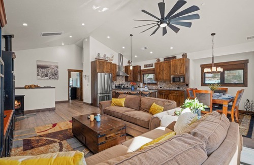 Kings Beach Casa | Pet Friendly Cabin, Large Fenced Yard, 3 Patios, Fireplace, Steps to Kings Beach