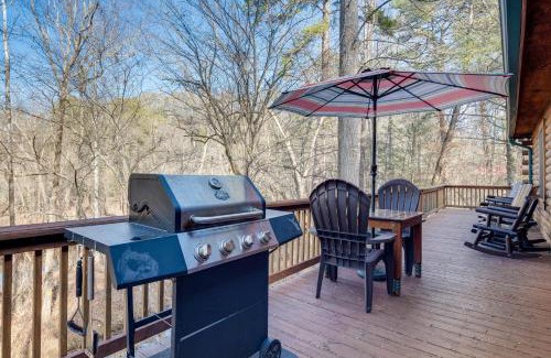 Lake Lure Casa | Pet-Friendly Cabin with Loft 5 Mi to Lake Lure!
