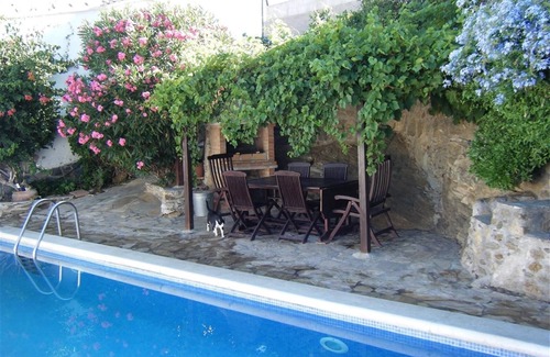 Roses Town Center Villa | Casa Jazmin admite mascotas: piscina privada, vistas al mar, aire acondicionado y WiFi