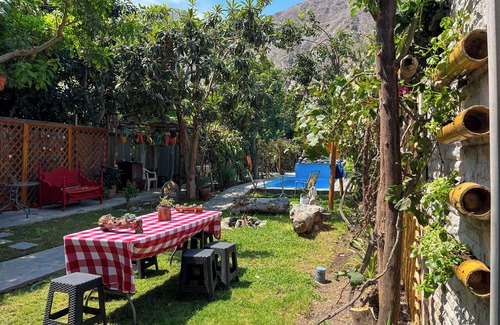Lunahuana Casa | Pet-Friendly Ecological House with Orchard and Swimming Pool