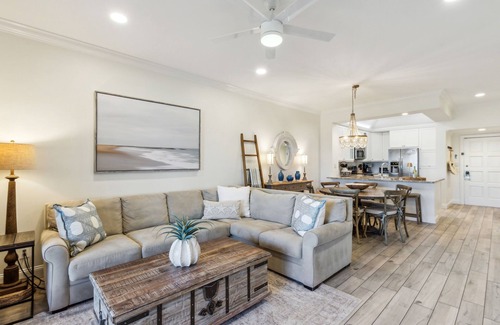 Fernandina Beach Condominio | Lujosa planta baja frente al mar Dunas del mar Villa- Totalmente renovado