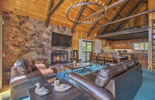 Lake Arrowhead Cabaña | Pet-friendly Home: Panoramic Mtn & Lake Views, A/C