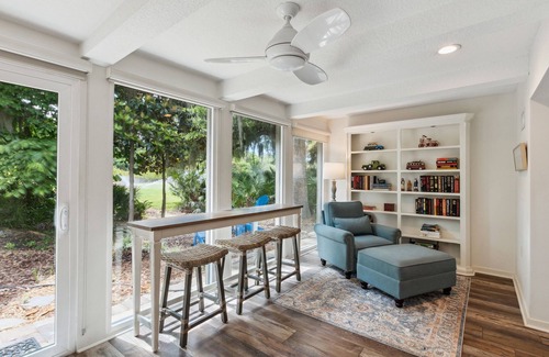Fernandina Beach Casa | Pet Friendly Lagoon Villa | Across the Street from the Beach