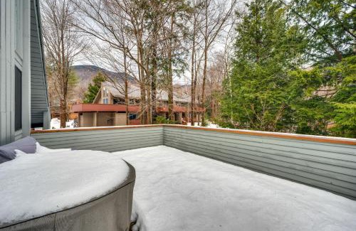Lincoln Apartamento | Pet-Friendly Loon Mountain Condo with Deck and Grill!