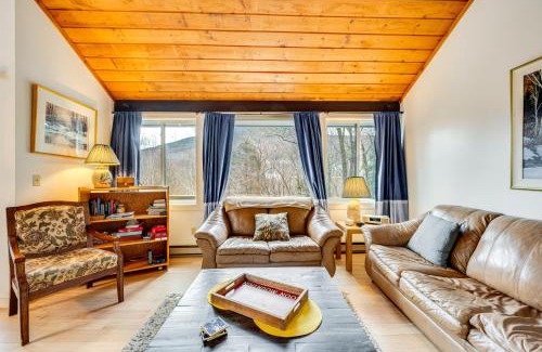 Lincoln Apartamento | Pet-Friendly Loon Mountain Condo with Deck and Grill!