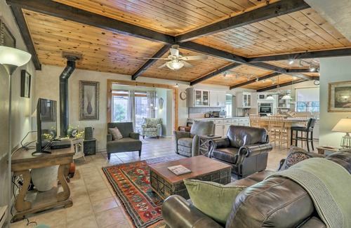 Williamson Casa | ¡NUEVO! Prescott House en 3 acres con vistas de granito Mtn