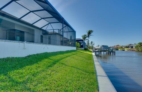 Burnt Store Casa | Pet-Friendly Waterfront Home with Heated Pool