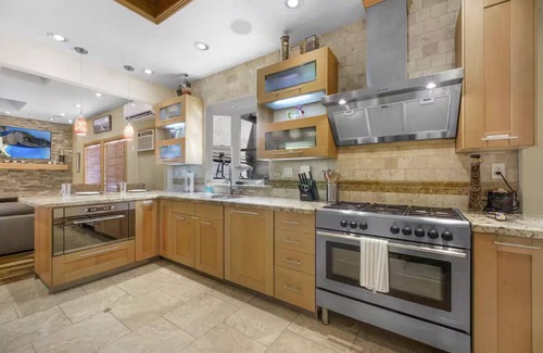 Crown Point Casa | Pet/Kid Friendly Beach home with Hot tub and playground area