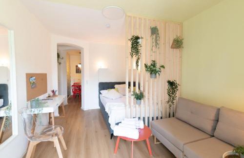 Fulda Apartamento | Peter Apartments- Apartment mit eigenem Eingang I 30qm I zentrale Lage I Bad I Küche I Terrasse I TV