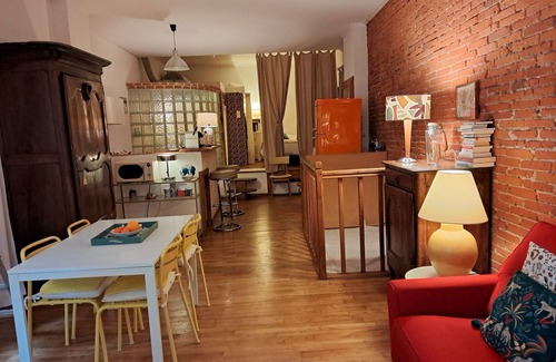 Matabiau Apartamento | PEQUEÑO LOFT TOULOUSAIN CENTRE CITY J. POSIBLE ESTACIONAMIENTO JAURES