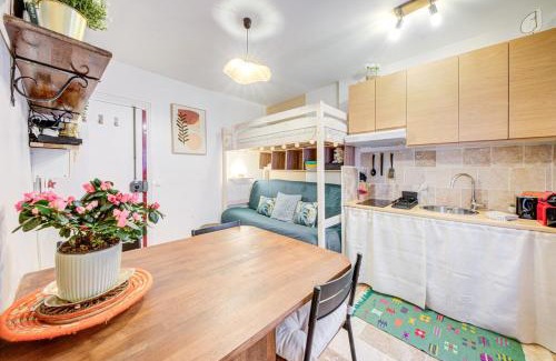 Quartier de la Roquette Apartamento | Petit studio cosy quartier branché entre Bastille et Nation