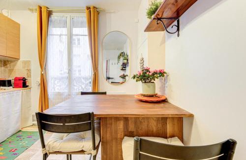 Quartier de la Roquette Apartamento | Petit studio cosy quartier branché entre Bastille et Nation