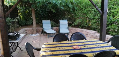 Forcalqueiret Casa | Petite Maison de 40m2 très bien équipée avec jardin privatif, Wifi, Piscine commune à la résidence ouverte du 1er mai au 30 septembre de 09h à 21h