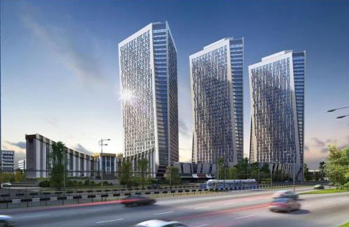 Shevchenkivs'kyi District Apartamento | Petrovdom Apartments 35-454 in RC Manhattan City,Beresteiskyi 11