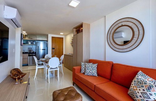 Flamengo Apartamento | PFL04 Apartamento de 2 habitaciones, vista al mar, playa Flamengo