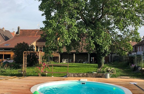 Wuenheim Apartamento | Phil’Audelà Pequeño remanso de paz de 50 m2 en un pequeño pueblo alsaciano.