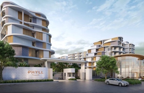Phuket Condominio | PHUKET - New! PHYLL Condo , 2 BR Max 3 pax, Kitchen, TV65", 41 sqm, Pool View