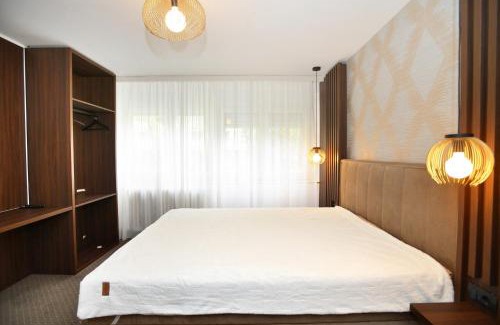 Novi Beograd Apartamento | Piano Luxe Apartment with Sauna and bicycles