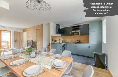 Le Bourg-d'Oisans Apartamento | PicBlanc - Duplex - Chaleureux - Balcon