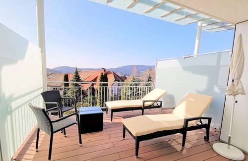 Schluchsee Apartamento | Piccolo suite, 45 sqm, with shower/WC and balcony