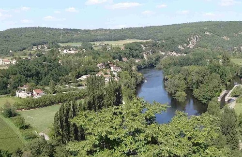 Saint-Cirq-Lapopie Casa | Pintoresca casa y jardín en Historic Village