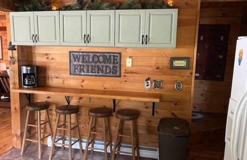 Alton Bay Casa | Picturesque Log Cabin in Alton, NH