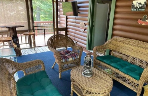 Alton Bay Casa | Picturesque Log Cabin in Alton, NH