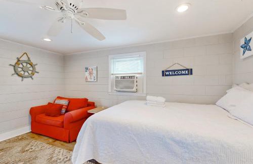 Kure Beach Apartamento | Pier View Cottage Unit 4