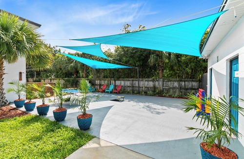 Indian Harbour Beach Apartamento | Pierview* Walk to the beach, Pool, BBQ, Gym, Games