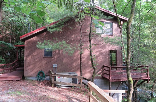 Gatlinburg - Pigeon Forge Chalet De Esquí | Pigeon River Hideaway en el pequeño río de la paloma, Montañas Humeantes