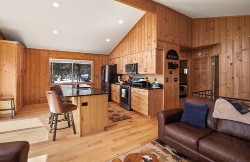 Woodland Park Cabina | Pikes Peak Panorama - 2 acres- Fire Pit - Hot Tub - Starlink