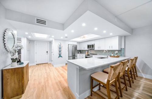 Sanibel Condominio | Frente a la playa de 3 dormitorios, 2 baños condominio.