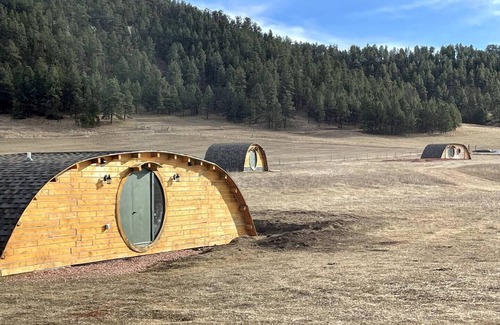 Hermosa Alquiler De RV | Pine Tent Structure