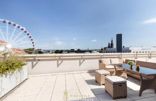 Innere Vorstadt Apartamento | Pineapple Apartments Penthouse am Zwinger - 162 qm - 1x free parking