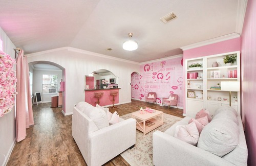 Barker Casa | Pink Era Home! FULL Pink Home w/ Glam Room & More