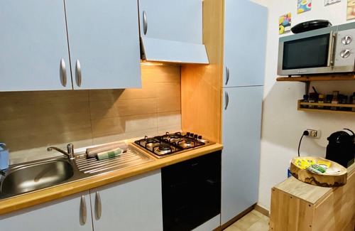 Santa Margherita di Pula Apartamento | Pinus Village caposchiera con terraza con vistas al mar