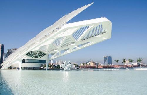 Centro Apartamento | Piscina aquecida, 15 min de Copacabana, ao lado do Museu do Amanhã com conforto!