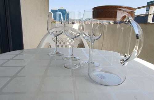 La Marina del Prat Vermell Apartamento | Piso moderno 4 dormitorios con piscina, , gimnasio, sala de yoga y parking.