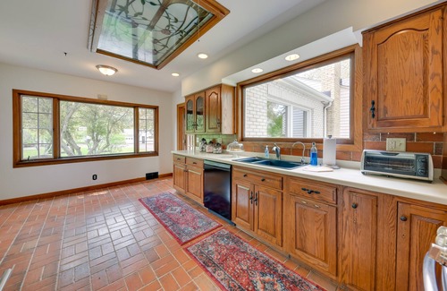 McHenry Casa | Pistakee Lake Estate w/ Boat Dock & Launch!