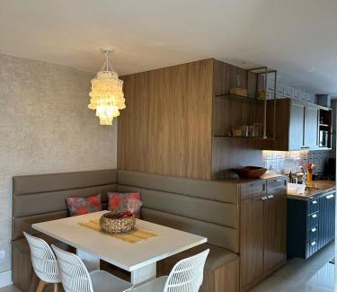 Centro Apartamento | PLAGE DU PORTO 204- Beira mar, centrinho turístico