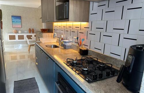 Centro Apartamento | PLAGE DU PORTO 204- Beira mar, centrinho turístico