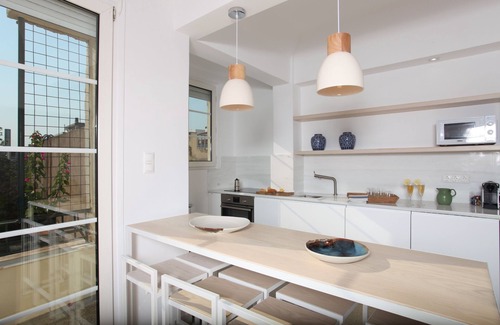 Plaka Apartamento | Ático de dos plantas en Plaka con vistas a la Acrópolis