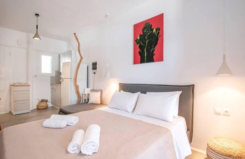 Platis Gialos Apartamento | Platis Gialos Studio close to the beach