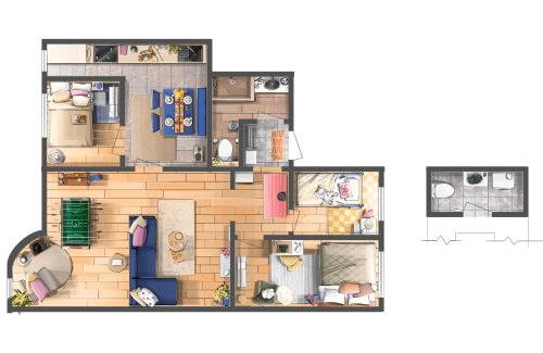 Kopitareva Gradina Apartamento | Play Cloud Manor Old Town Heart Renovated