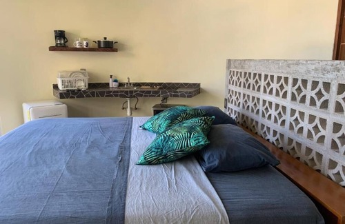 Los Tamarindos Apartamento | Playa Bruja Zicatela 2, 1er línea de playa, Cocina, A/C, Starlink, Alberca y más